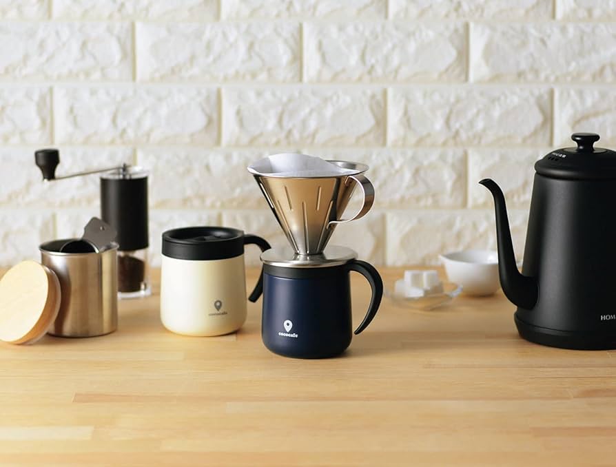 Amazon.co.jp: カクセー(Kakusee)CC-19 ココカフェ蓋付き真空二